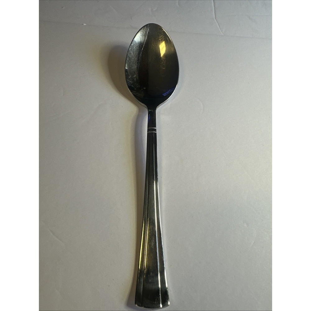 Geo by Cuisinart STAINLESS FLATWARE 18/10 Serving Spoon 8 1/2 Inches